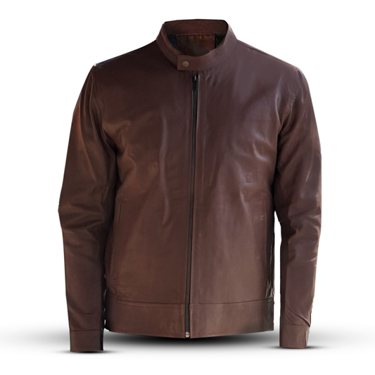 Dark Brown Leather Jacket